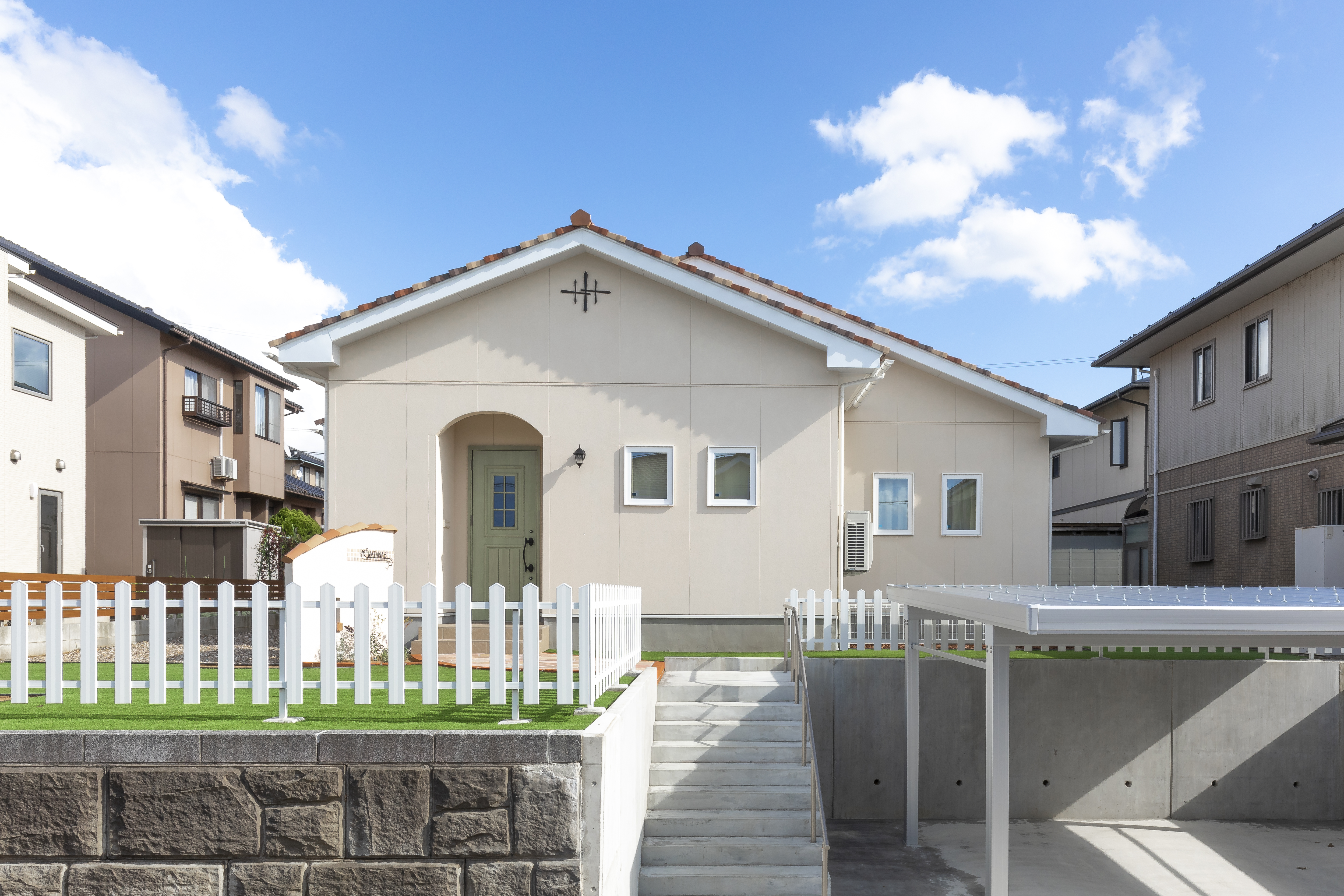 生活導線にこだわったカフェスタイルの平屋住宅 リーフハウス 福井で新築一戸建てならリーフハウスへ